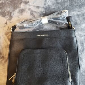 NWT Isaac Mizrahi Black Crossbody Bag